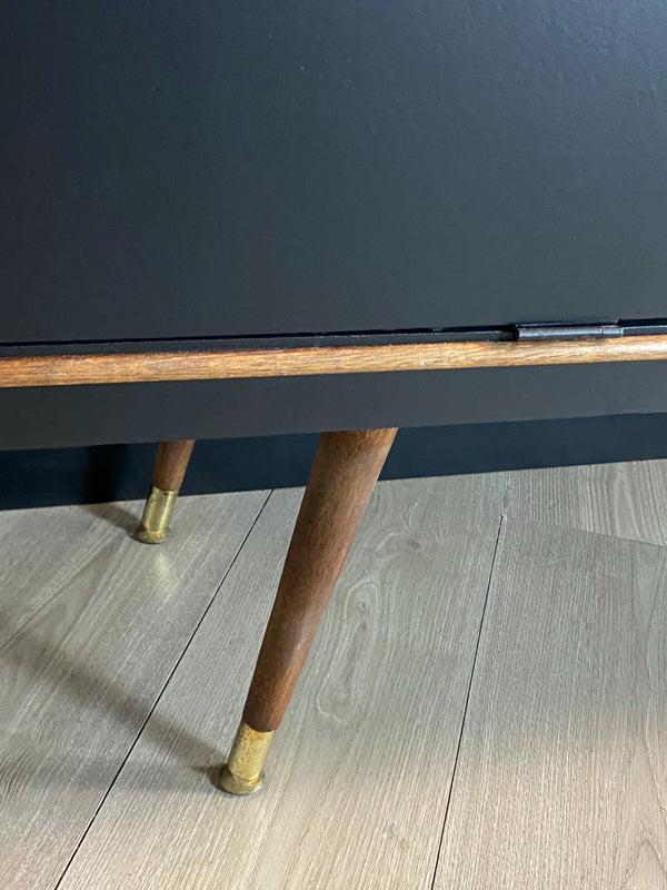 Mid-century sideboard tasmanian oak black, view 7