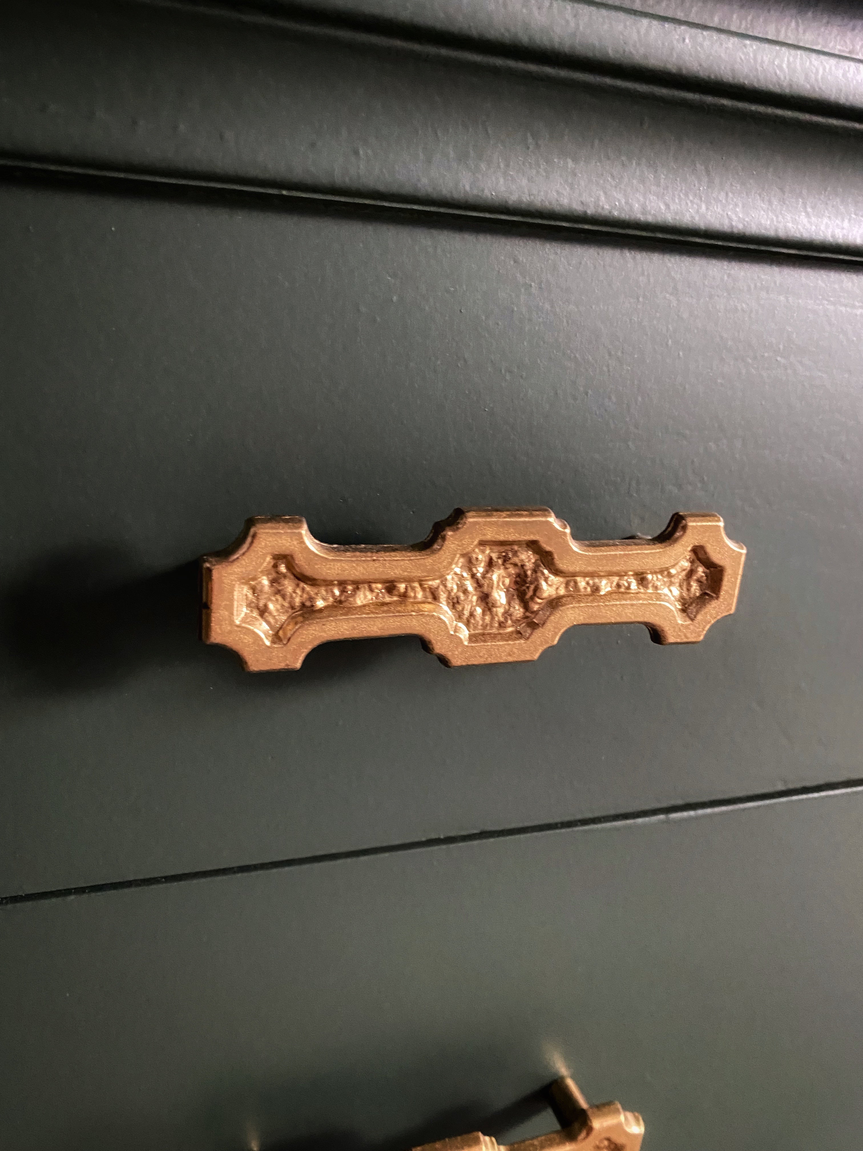 Amazing Dark Green Dresser / Sideboard / Buffet