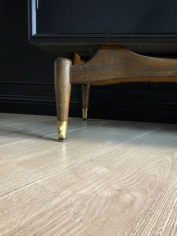 Mid-century sideboard black, view 4