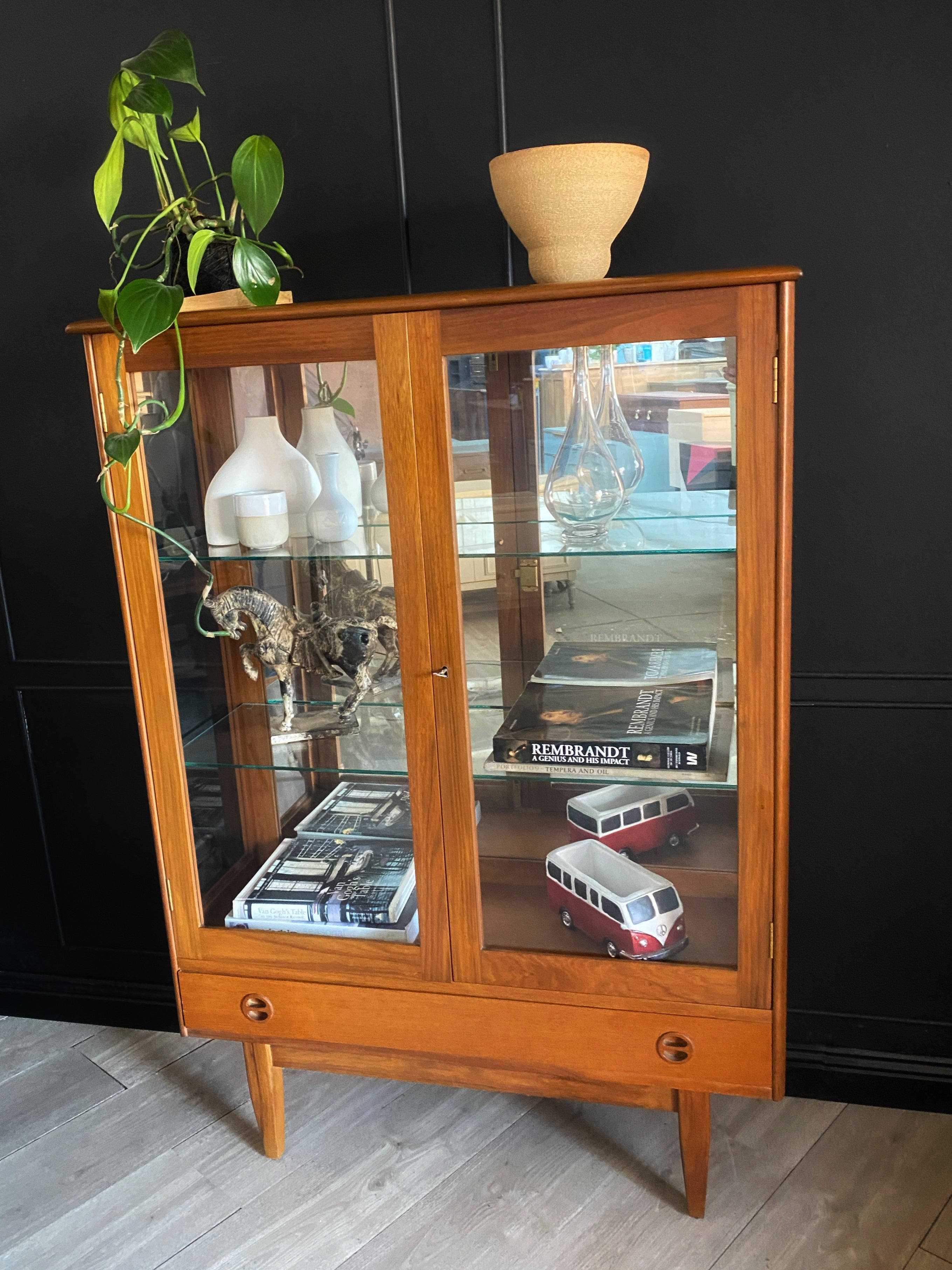 John Grimes Glass Cabinet