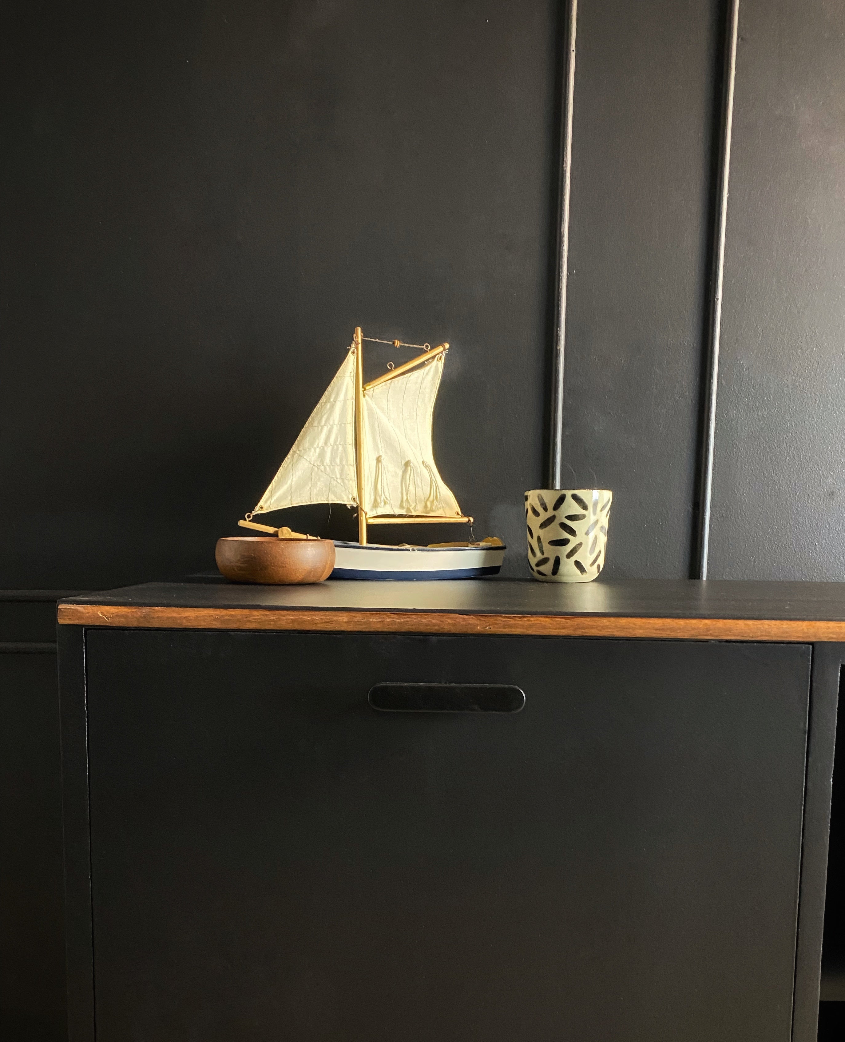 Long Black Buffet / Sideboard / Tv unit