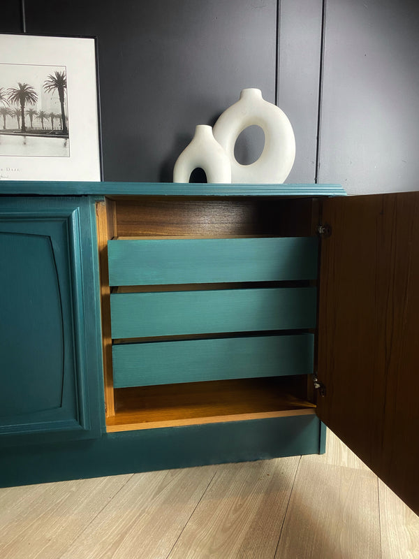 Burgess Furniture sideboard teal, view 8