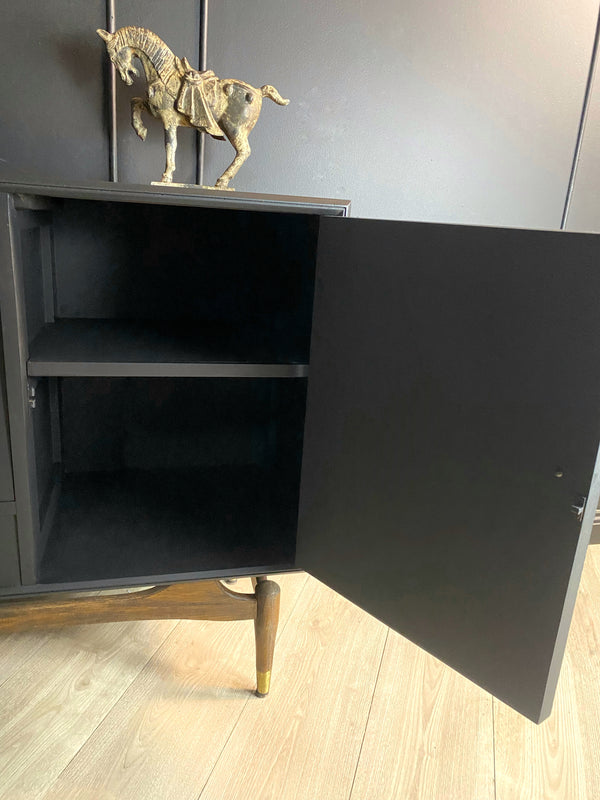 Mid-century sideboard black, view 9