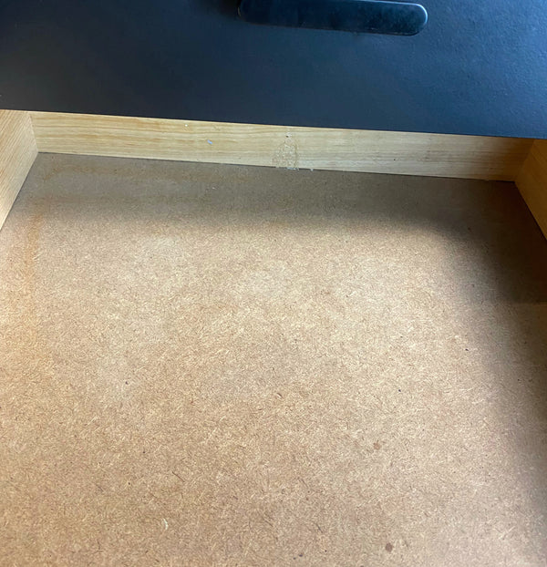 Mid-century sideboard tasmanian oak black, view 9