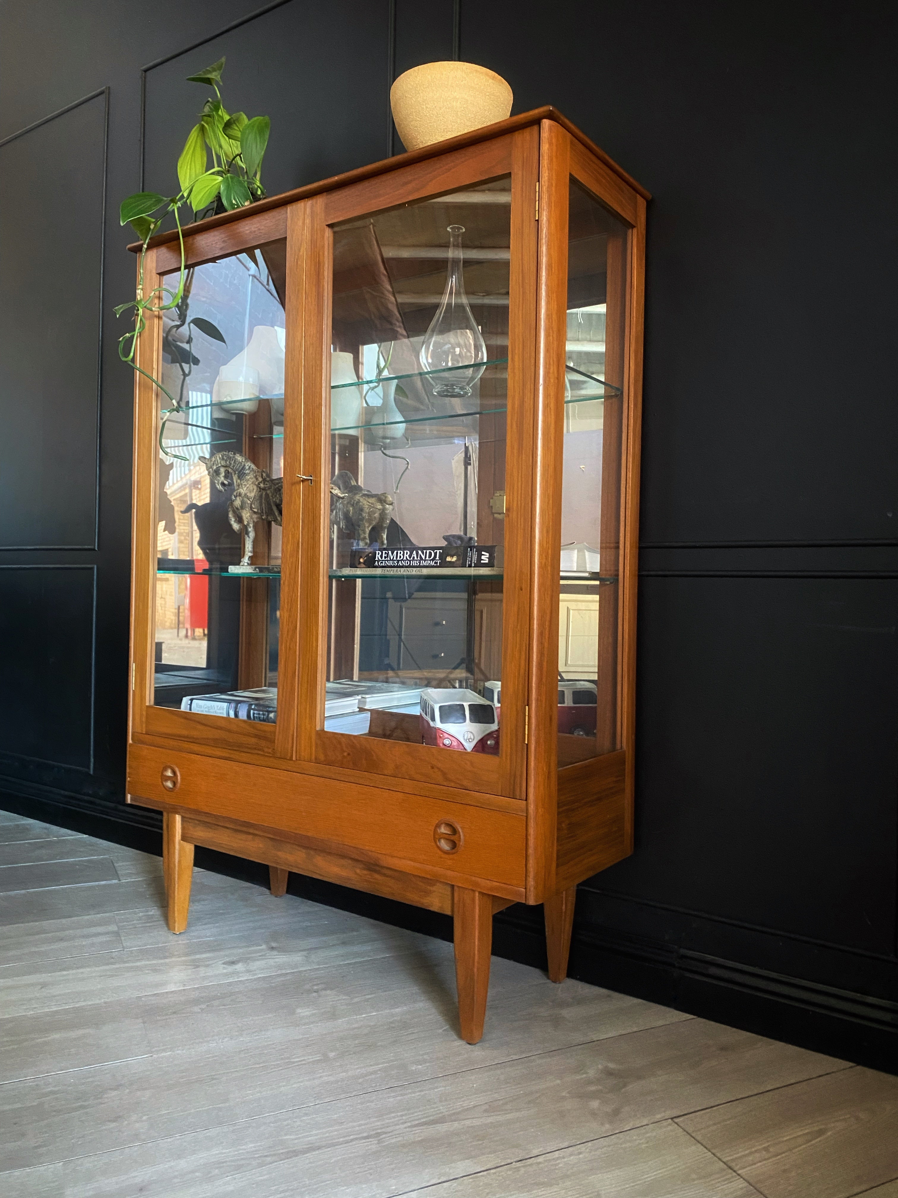 John Grimes Glass Cabinet