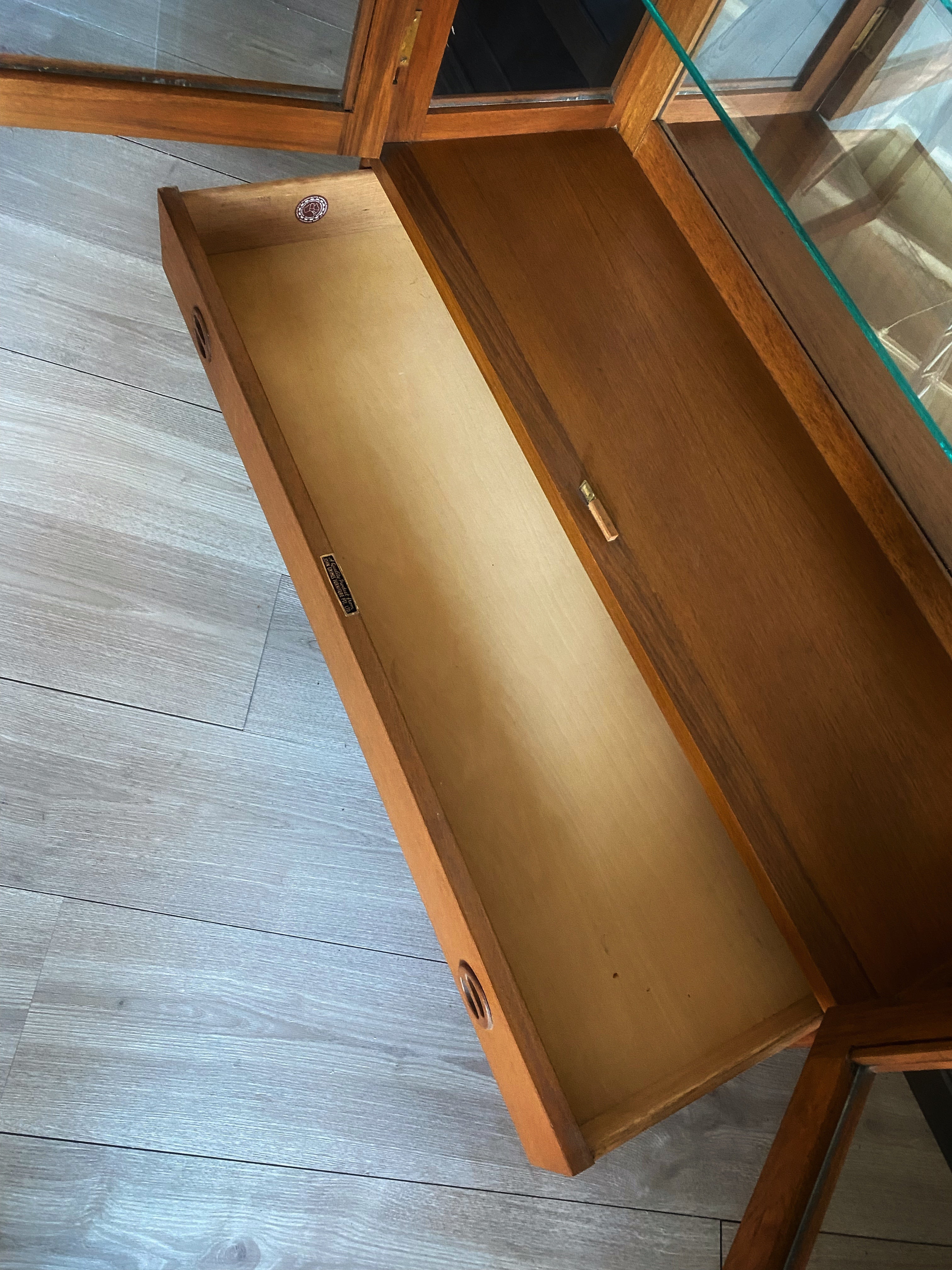 John Grimes Glass Cabinet