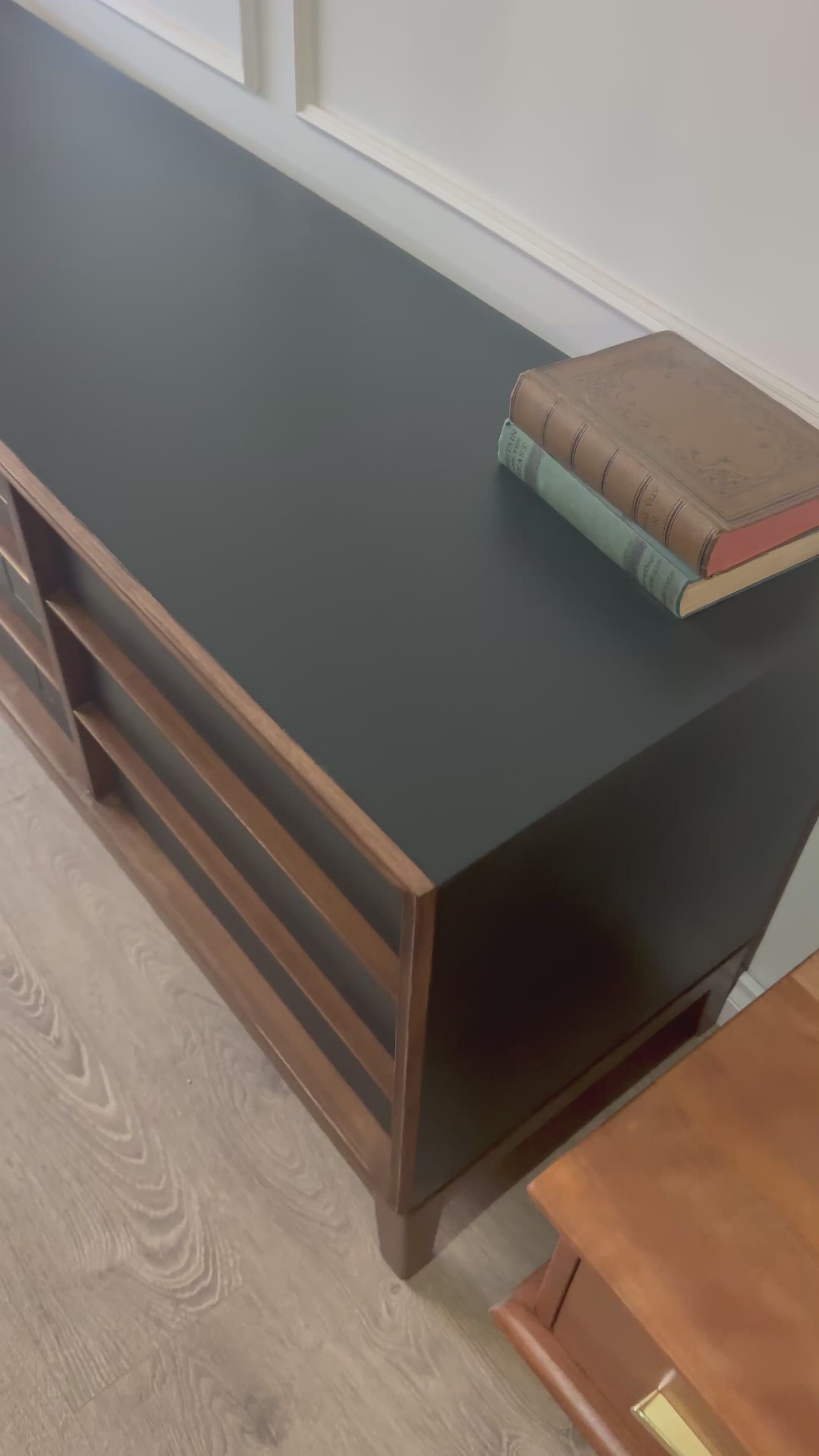 'Hayson Furniture' 9 drawer dresser - Dark Green