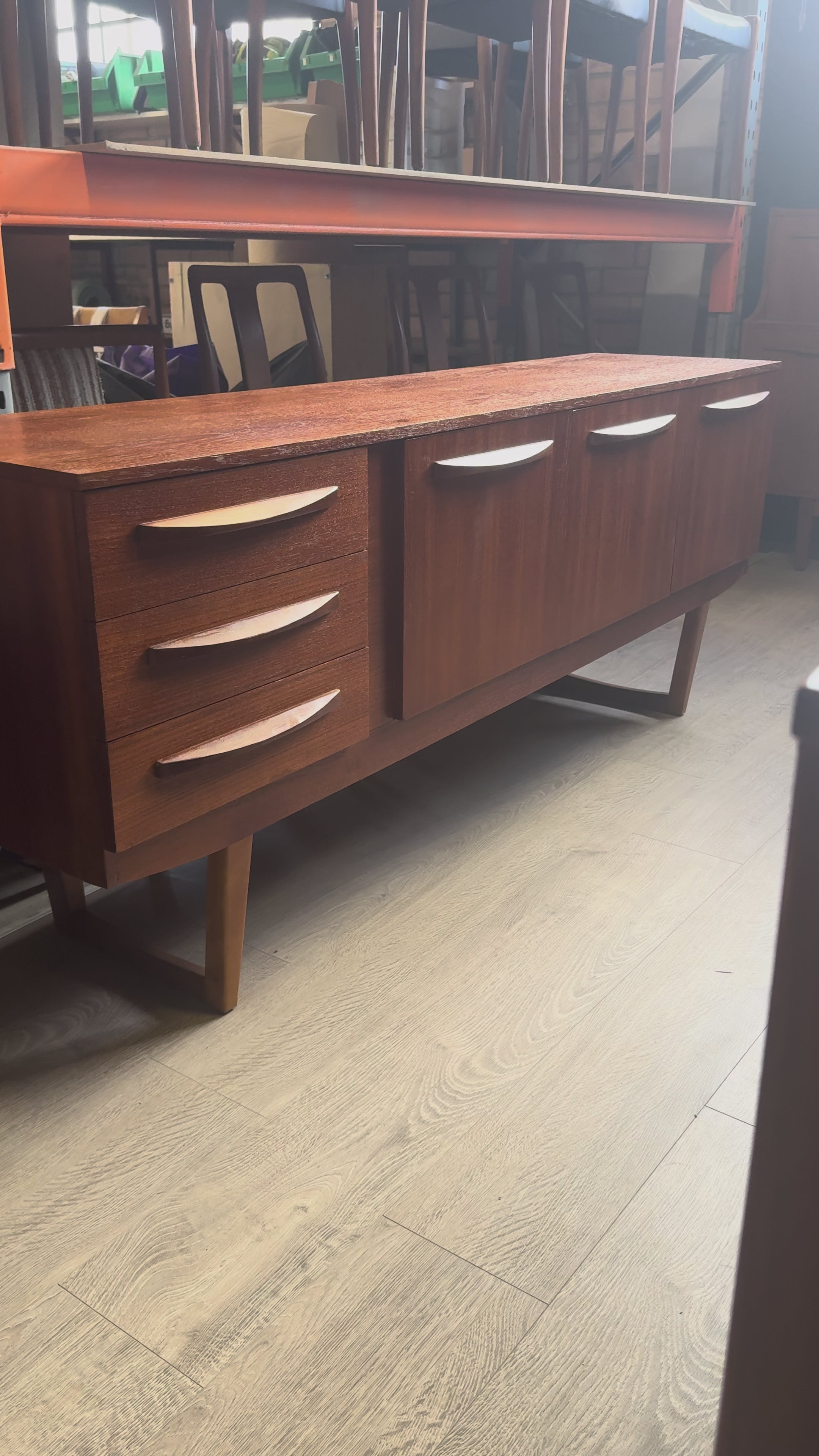 'Stonehill of London' Sled Leg Buffet / Sideboard