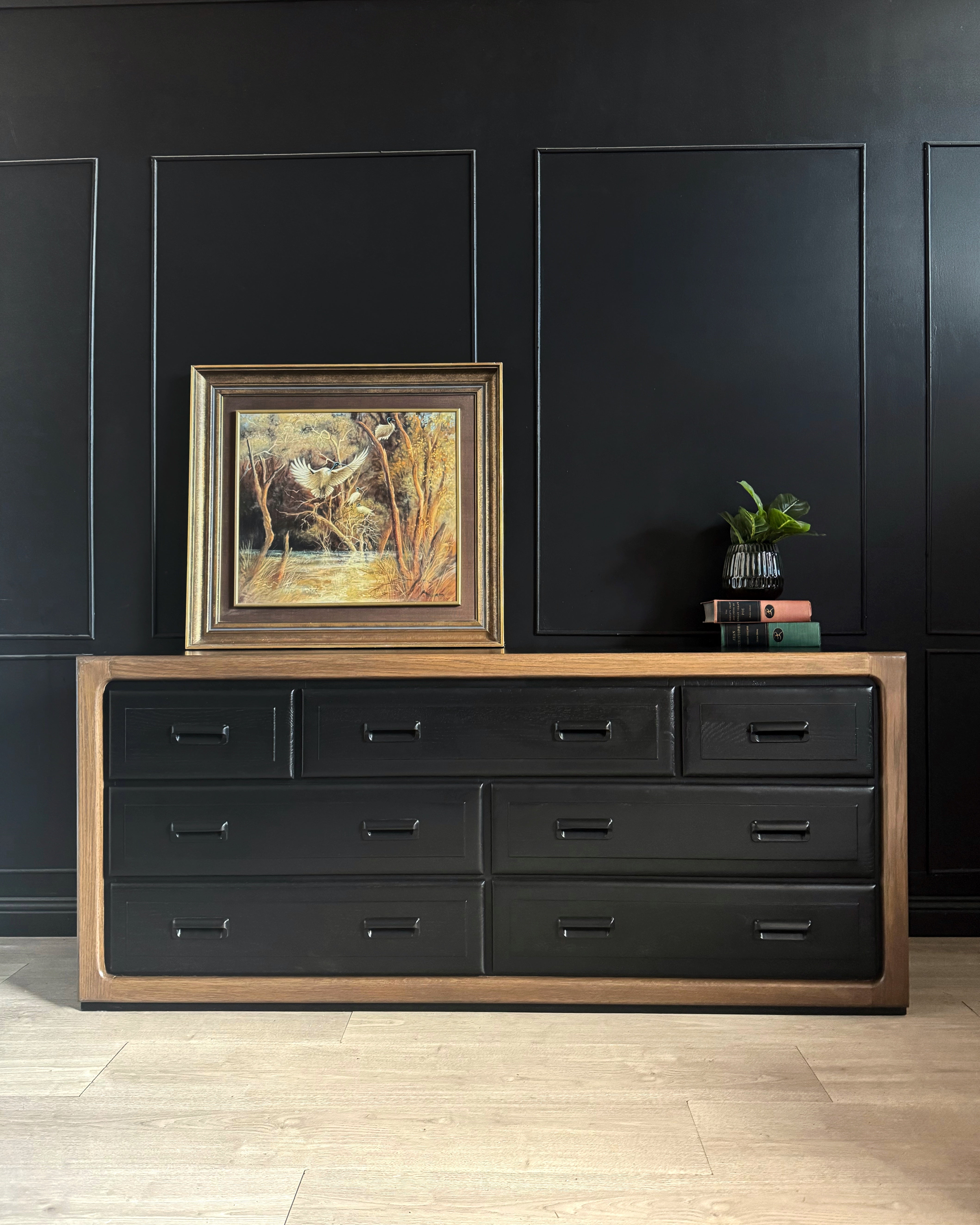 Stanley Furniture dresser black