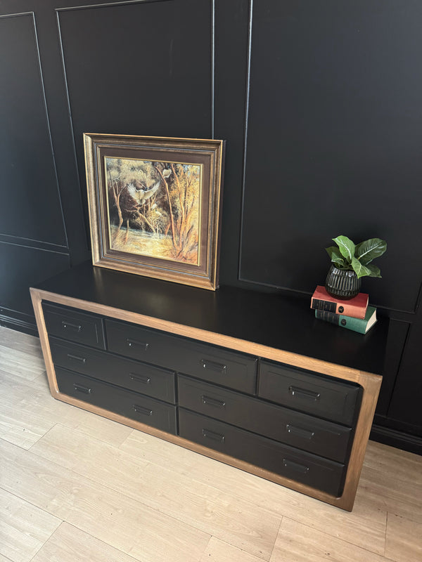 Stanley Furniture dresser black, view 5