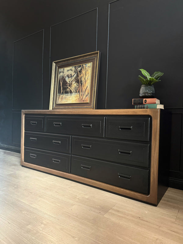 Stanley Furniture dresser black, view 4