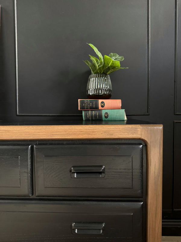Stanley Furniture dresser black, view 3