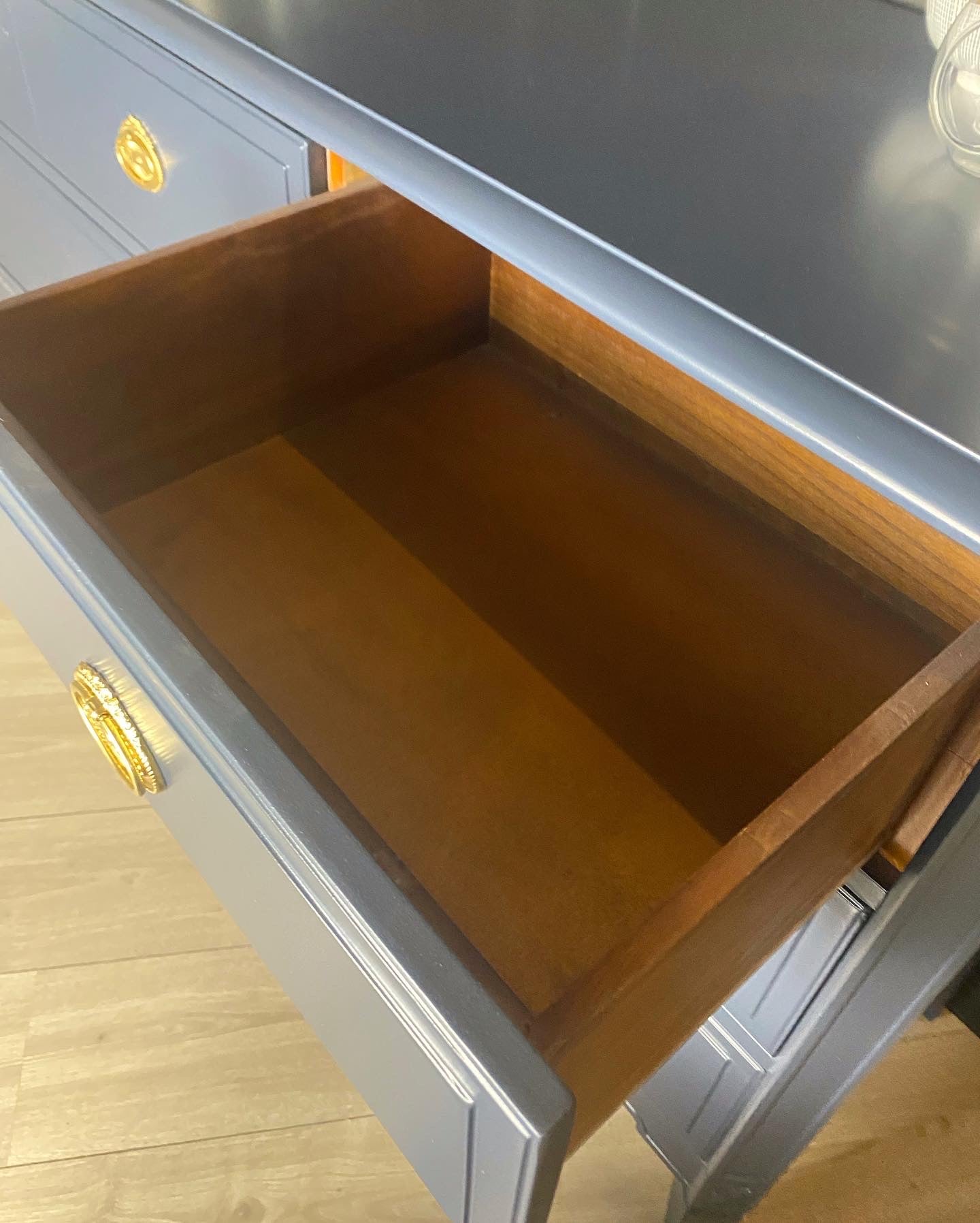 Dark blue navy dresser / drawers