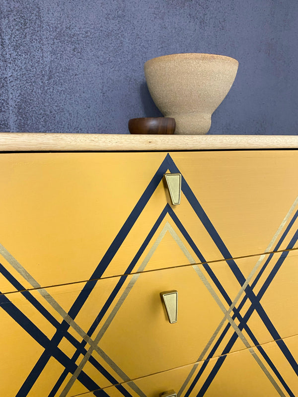 Mid-century dresser, view 3