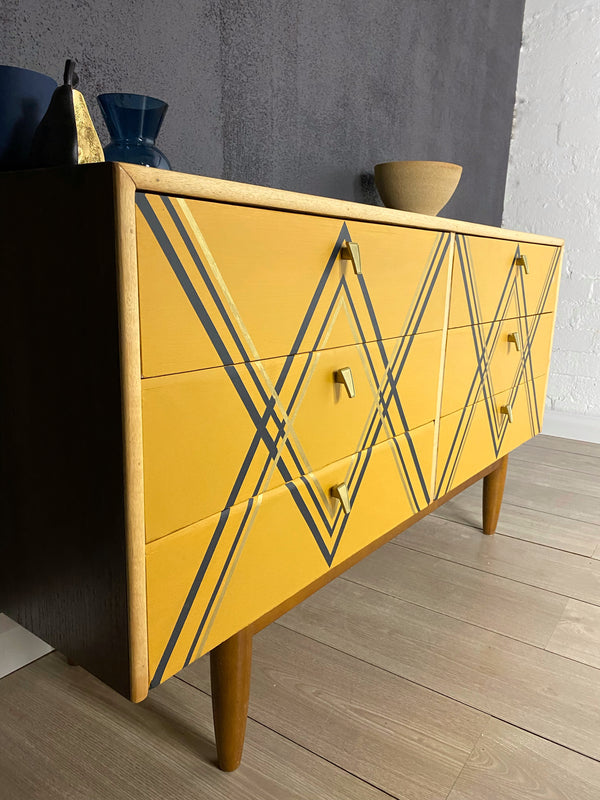 Mid-century dresser, view 4
