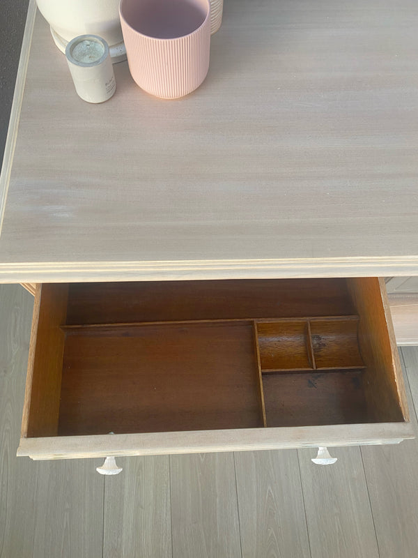 Mid-century dresser white, view 5