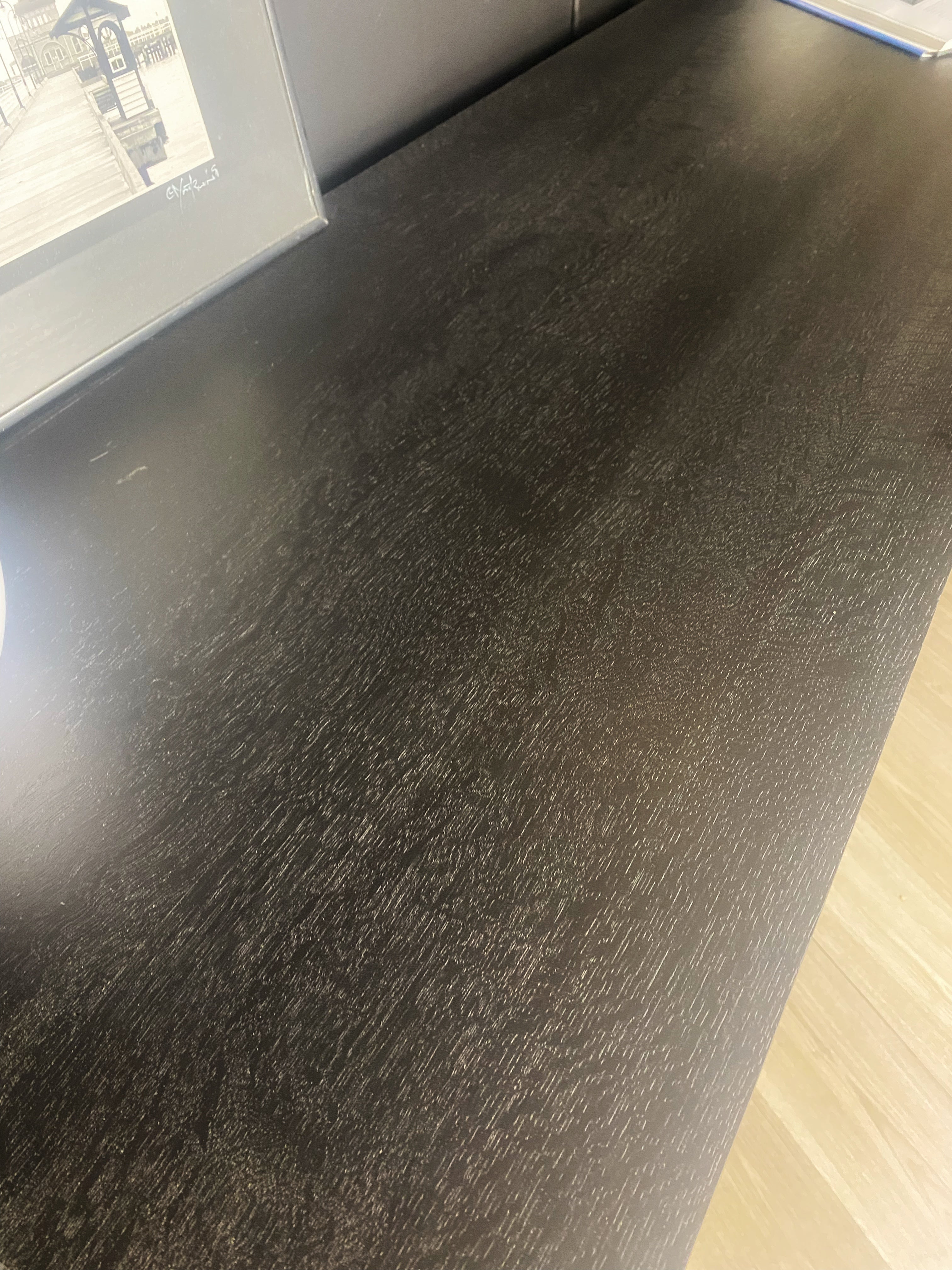 Stunning Jacobean black washed buffet