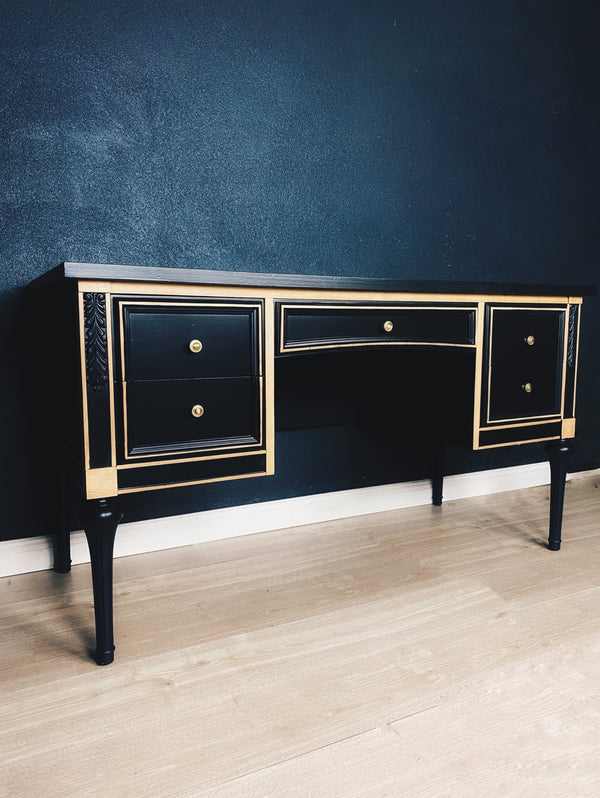 Trask Furniture desk black