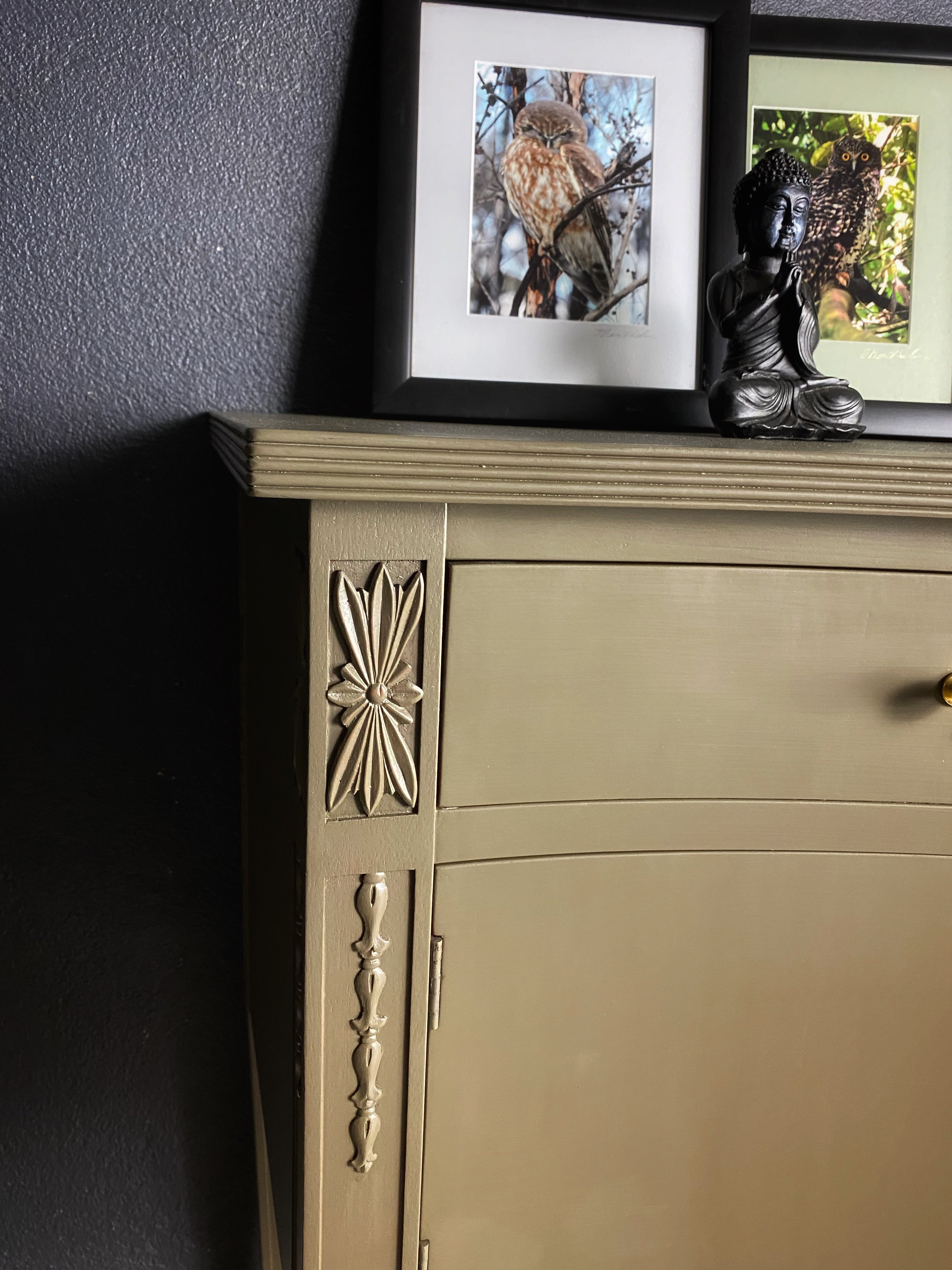 Absolutely stunning bronze sideboard/buffet!