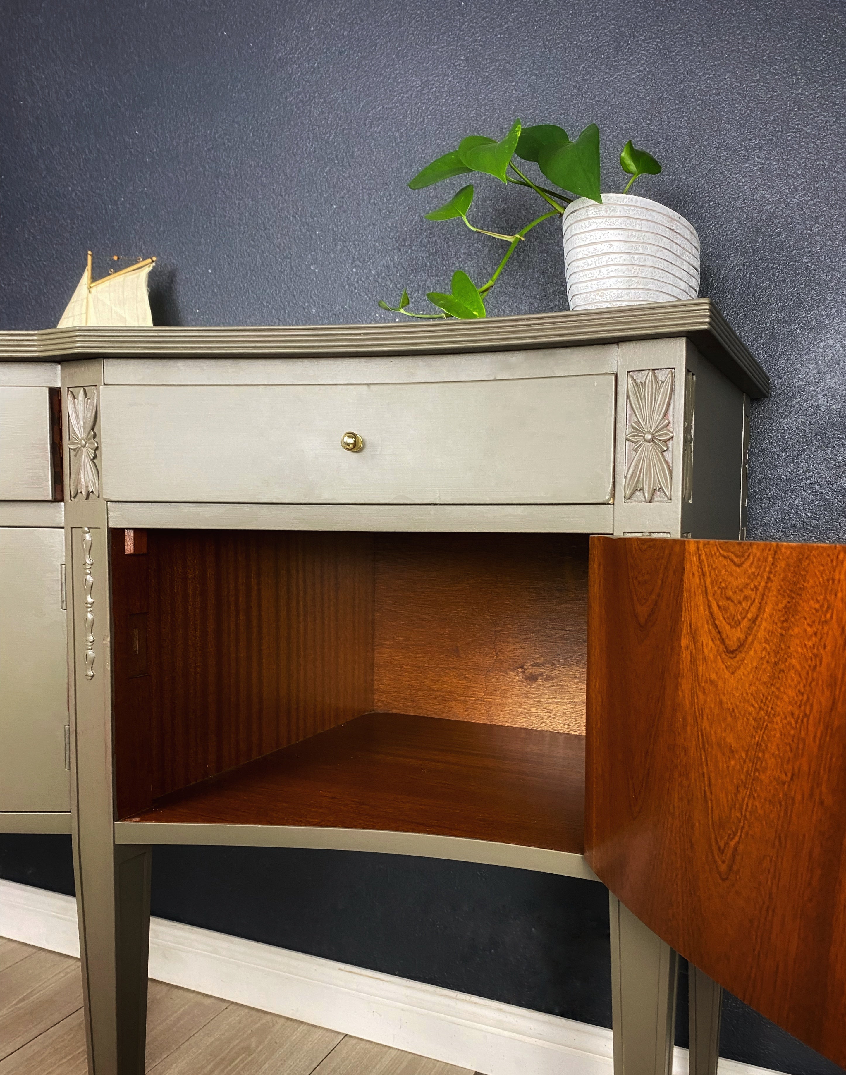 Absolutely stunning bronze sideboard/buffet!