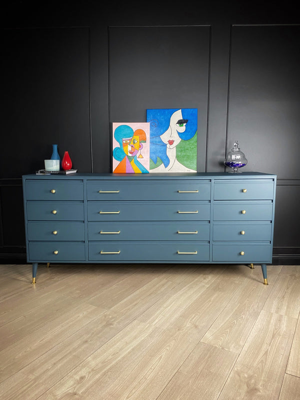 Alrob Furniture dresser blue