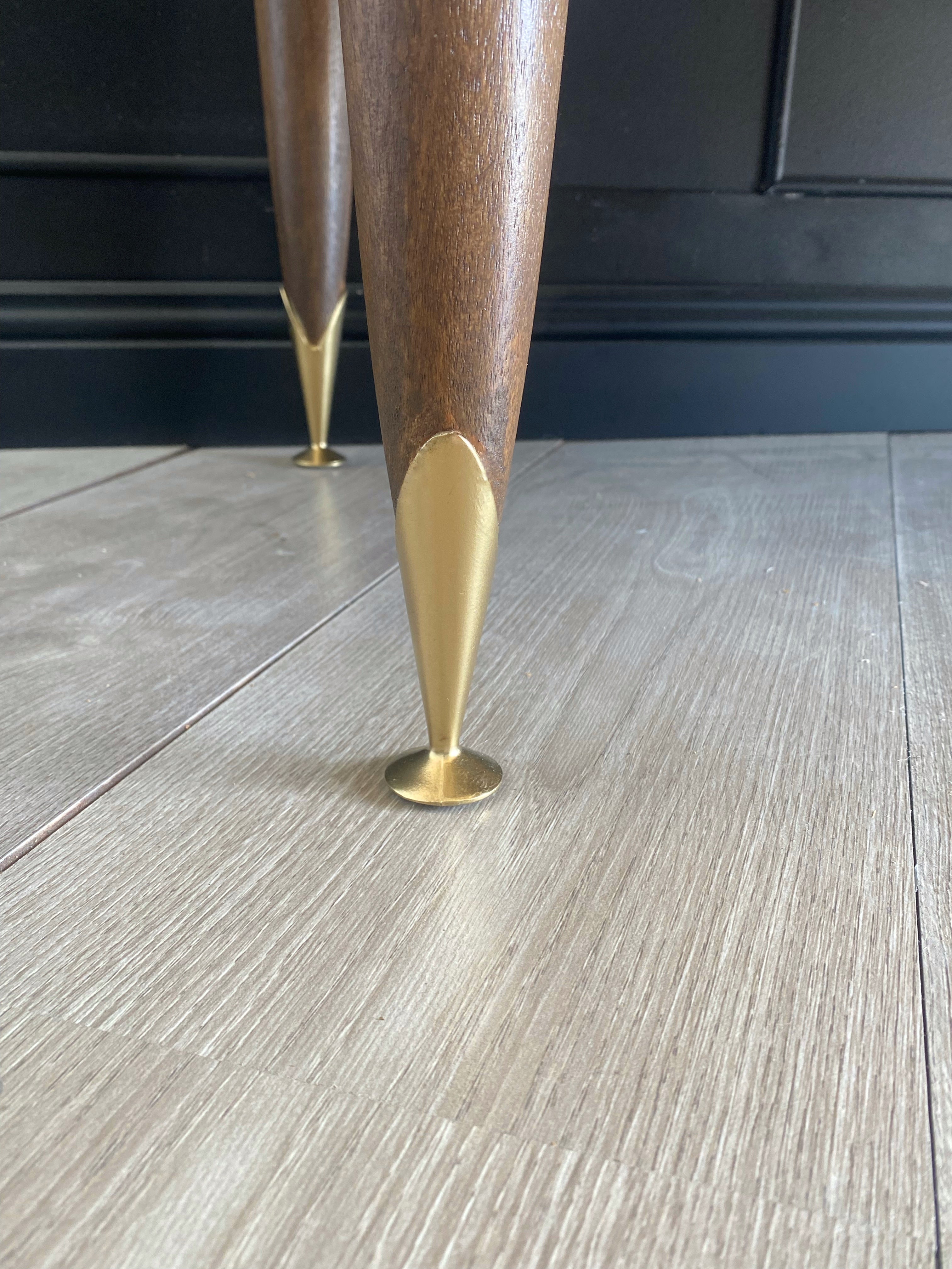 'Reliance Furniture' cigar leg dresser