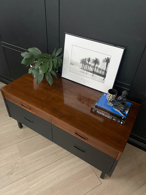 Mid-century dresser black, view 3