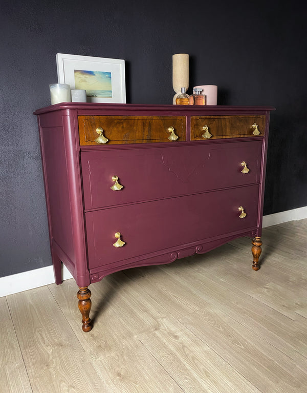 Mid-century dresser, view 3