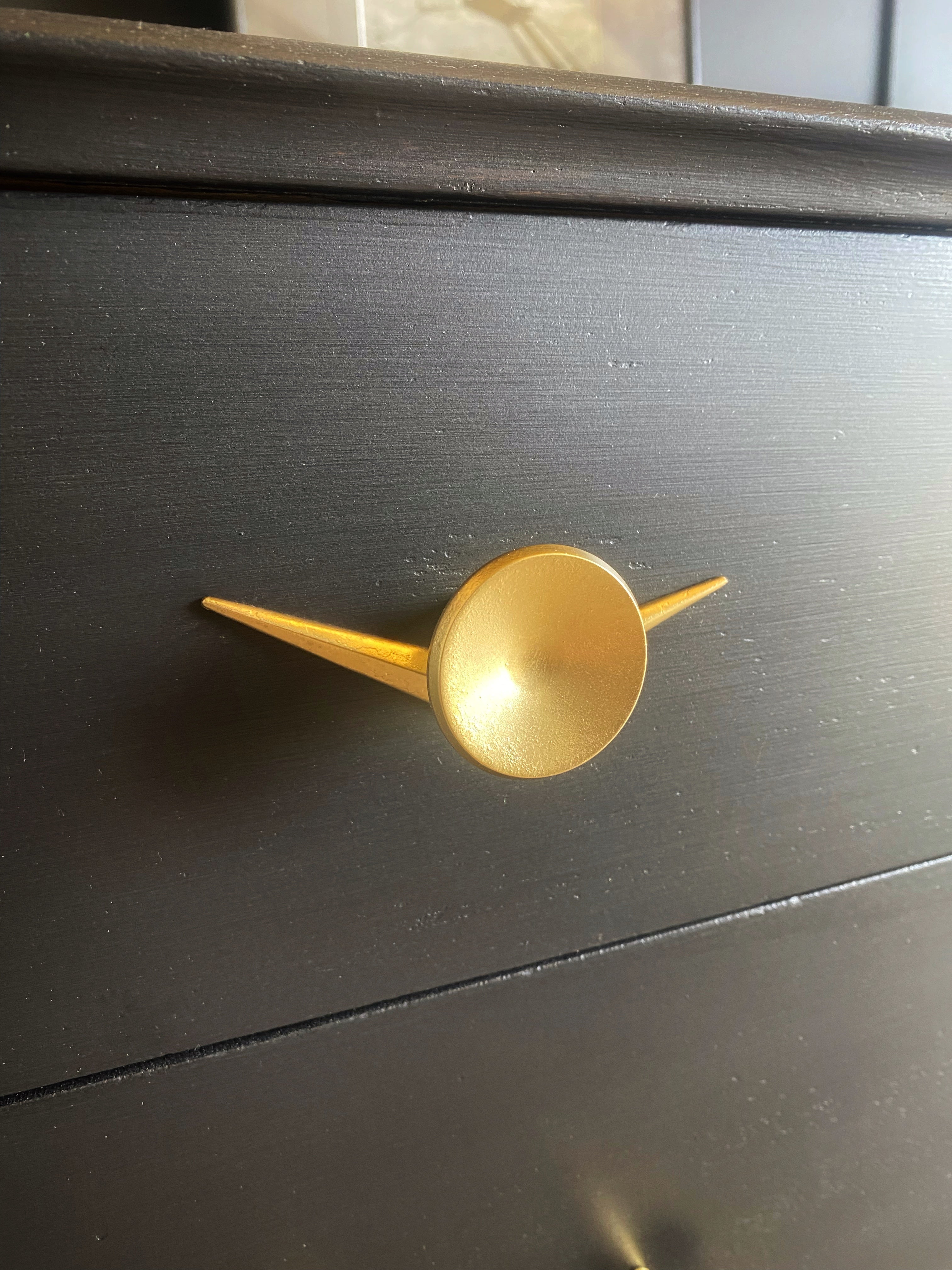 'Reliance Furniture' cigar leg dresser