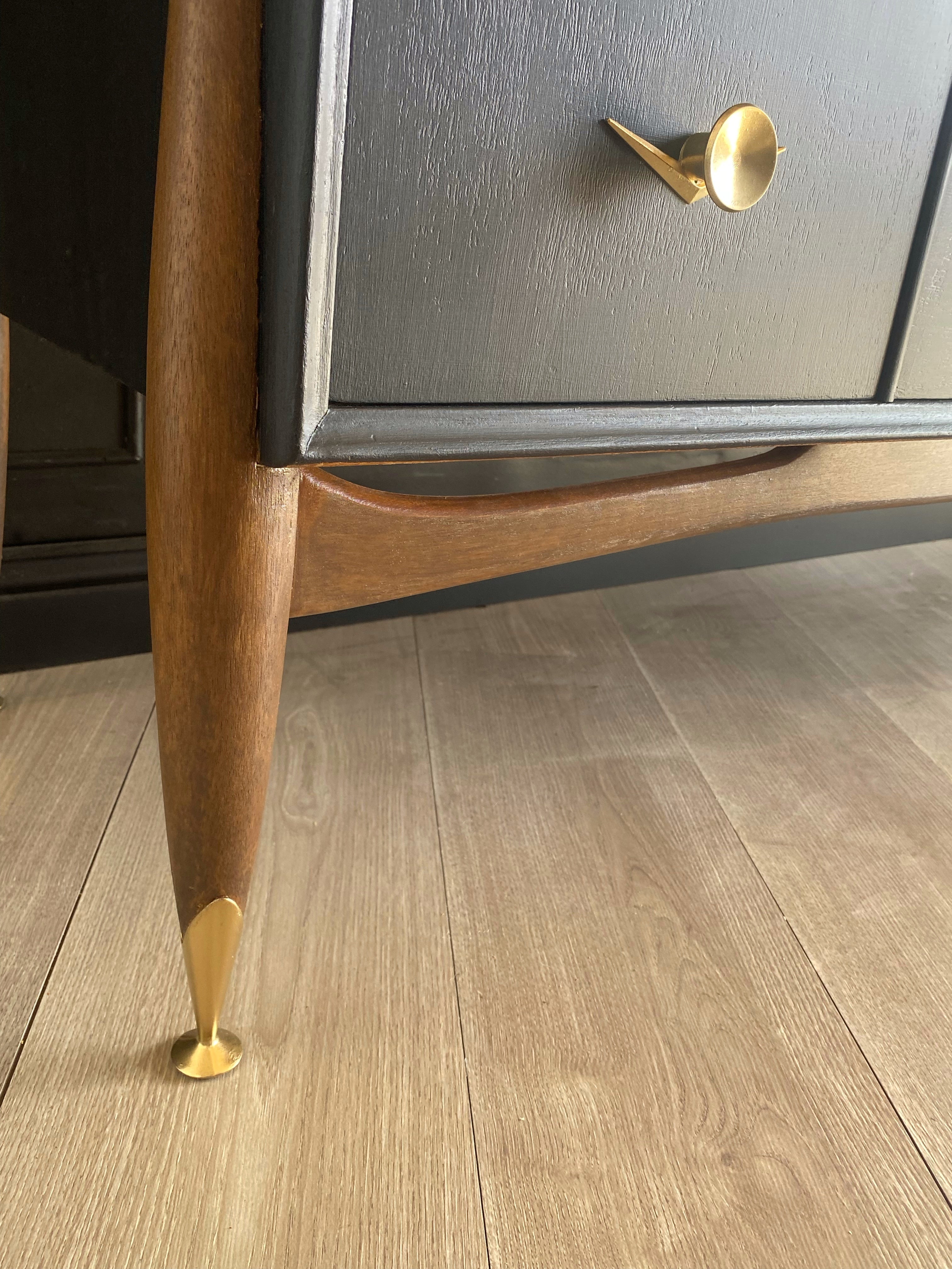 'Reliance Furniture' cigar leg dresser