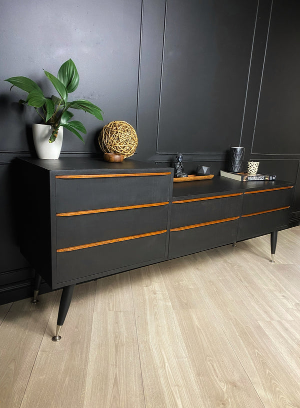 Mid-century dresser, view 2