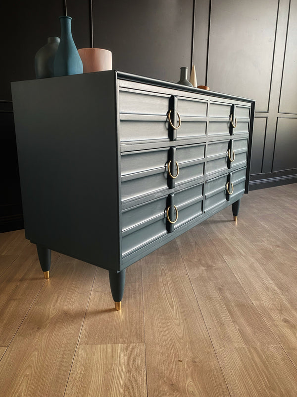 Myer Heritage dresser blue