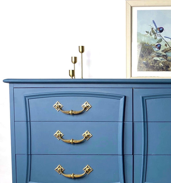 Reliance Furniture sideboard blue, view 2